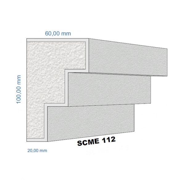 Moldura de EPS SCME112